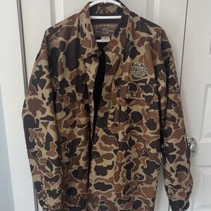 Drake Old School Camouflage Shirt Jacket